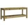 Massive Holzgartenbank aus Kiefer 108x35x45 cm von , Gartenbänke - Ref: Foro24-832386, Preis: 89,38 €, Rabatt: %