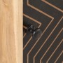 Mesita de noche de madera maciza de acacia 40x30x50 cm de vidaXL, Mesitas de noche - Ref: Foro24-322667, Precio: 85,60 €, Des...