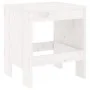 Mesa y sillas de jardín 3 piezas madera maciza de pino blanco by , Garden sets - Ref: Foro24-3157704, Price: 162,49 €, Discou...