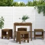 Set de comedor de jardín 5 pzas madera maciza pino marrón miel by , Garden sets - Ref: Foro24-3157712, Price: 245,74 €, Disco...