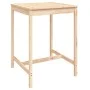 Set de mesa y taburetes altos 3 piezas madera maciza de pino by , Garden sets - Ref: Foro24-3157733, Price: 175,96 €, Discoun...