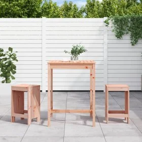 Gartentisch und Stühle 3-teilig Massivholz Douglasie von , Gartensets - Ref: Foro24-3157738, Preis: 184,31 €, Rabatt: %