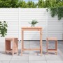 Mesa y sillas de jardín 3 pzas madera maciza Douglas by , Garden sets - Ref: Foro24-3157738, Price: 186,69 €, Discount: %