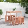 Hoher Tisch und 5-teilige Gartenhocker aus massiver Douglasie. von , Gartensets - Ref: Foro24-3157750, Preis: 294,49 €, Rabat...