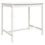 Set de mesa y taburetes altos jardín 5 pzas madera pino blanco by , Garden sets - Ref: Foro24-3157746, Price: 334,71 €, Disco...