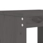 Mesa y taburetes altos jardín 9 pzas madera maciza de pino gris by , Garden sets - Ref: Foro24-3157759, Price: 628,86 €, Disc...