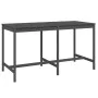 Mesa y taburetes altos jardín 9 pzas madera maciza de pino gris by , Garden sets - Ref: Foro24-3157759, Price: 620,81 €, Disc...