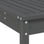 Tisch und hohe Hocker für den Garten, 9-teilig, aus massivem Kiefernholz in Grau. von , Gartensets - Ref: Foro24-3157759, Pre...
