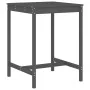 Set de mesa y taburetes altos jardín 3 piezas madera pino gris by , Garden sets - Ref: Foro24-3157765, Price: 240,11 €, Disco...