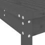 Set de mesa y taburetes altos jardín 3 piezas madera pino gris by , Garden sets - Ref: Foro24-3157765, Price: 240,11 €, Disco...