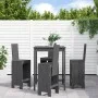Gartentisch- und Hochhocker-Set, 5-teilig, aus grauem Kiefernholz. von , Gartensets - Ref: Foro24-3157771, Preis: 376,64 €, R...
