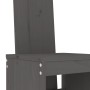 Set de mesa y taburetes altos jardín 5 piezas madera pino gris by , Garden sets - Ref: Foro24-3157771, Price: 381,54 €, Disco...