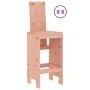 Juego de muebles de jardín 9 pzas madera maciza abeto Douglas de , Conjuntos de jardín - Ref: Foro24-3157792, Precio: 697,83 ...