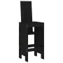 Set de mesa y taburetes altos jardín 5 piezas madera pino negro by , Garden sets - Ref: Foro24-3157773, Price: 377,07 €, Disc...