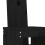 Set de mesa y taburetes altos jardín 5 piezas madera pino negro by , Garden sets - Ref: Foro24-3157773, Price: 381,78 €, Disc...