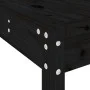 Set de mesa y taburetes altos jardín 3 pzas madera pino negro by , Garden sets - Ref: Foro24-3157767, Price: 240,54 €, Discou...