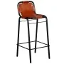 Küchenbarhocker 2 Einheiten aus echtem Leder von vidaXL, Küchenhocker - Ref: Foro24-244248, Preis: 249,73 €, Rabatt: %