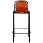 Küchenbarhocker 2 Einheiten aus echtem Leder von vidaXL, Küchenhocker - Ref: Foro24-244248, Preis: 249,73 €, Rabatt: %