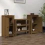 Sideboards 2 Stk. massives Kiefernholz honigbraun 40x35x80 cm von , Sideboards - Ref: Foro24-813731, Preis: 77,92 €, Rabatt: %