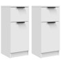 Sideboards 2 Stk. Sperrholz weiß 30x30x70 cm von , Sideboards - Ref: Foro24-811116, Preis: 97,65 €, Rabatt: %