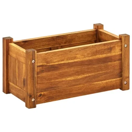 Arriate de madera de acacia 50x25x25 cm de vidaXL, Maceteros y jardineras - Ref: Foro24-42565, Precio: 55,87 €, Descuento: %