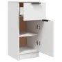 Aparadores 2 uds madera contrachapada blanco 30x30x70 cm de , Aparadores - Ref: Foro24-811116, Precio: 96,09 €, Descuento: %