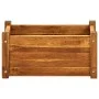 Arriate de madera de acacia 50x25x25 cm de vidaXL, Maceteros y jardineras - Ref: Foro24-42565, Precio: 55,87 €, Descuento: %