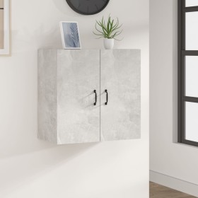 Plywood gray concrete wall cabinet 60x31x60 cm by , Lockers and storage cabinets - Ref: Foro24-812901, Price: 56,41 €, Discou...