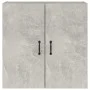 Armario de pared madera contrachapada gris hormigón 60x31x60 cm de , Taquillas y armarios de almacenamiento - Ref: Foro24-812...