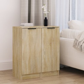 Sideboards 2 Stk. Sperrholz Sonoma Eiche 30x30x70 cm von , Sideboards - Ref: Foro24-811140, Preis: 77,95 €, Rabatt: %