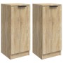 Sideboards 2 units plywood oak Sonoma 30x30x70 cm by , Sideboards - Ref: Foro24-811140, Price: 77,84 €, Discount: %
