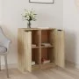 Aparadores 2 uds madera contrachapada roble Sonoma 30x30x70 cm de , Aparadores - Ref: Foro24-811140, Precio: 76,57 €, Descuen...