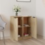 Sideboards 2 units plywood oak Sonoma 30x30x70 cm by , Sideboards - Ref: Foro24-811140, Price: 77,84 €, Discount: %