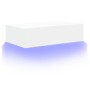 Mueble para TV con luces LED blanco 60x35x15,5 cm de , Muebles TV - Ref: Foro24-842886, Precio: 54,95 €, Descuento: %