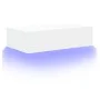 TV stand with white LED lights 60x35x15.5 cm by , TV Furniture - Ref: Foro24-842886, Price: 53,11 €, Discount: %