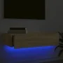 TV-Möbel mit LED-Leuchten Sonoma Eiche 60x35x15,5 cm von , TV-Möbel - Ref: Foro24-842890, Preis: 46,49 €, Rabatt: %