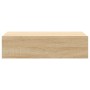 Mueble de TV con luces LED roble Sonoma 60x35x15,5 cm de , Muebles TV - Ref: Foro24-842890, Precio: 46,90 €, Descuento: %