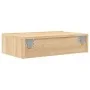 TV-Möbel mit LED-Leuchten Sonoma Eiche 60x35x15,5 cm von , TV-Möbel - Ref: Foro24-842890, Preis: 46,49 €, Rabatt: %
