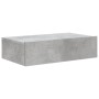 TV-Möbel mit betongrauen LED-Leuchten 60x35x15,5 cm von , TV-Möbel - Ref: Foro24-842892, Preis: 35,10 €, Rabatt: %