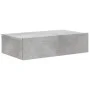 TV stand with LED lights in concrete gray, 60x35x15.5 cm by , TV Furniture - Ref: Foro24-842892, Price: 33,78 €, Discount: %