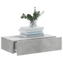 TV-Möbel mit betongrauen LED-Leuchten 60x35x15,5 cm von , TV-Möbel - Ref: Foro24-842892, Preis: 35,10 €, Rabatt: %