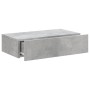 TV-Möbel mit betongrauen LED-Leuchten 60x35x15,5 cm von , TV-Möbel - Ref: Foro24-842892, Preis: 35,10 €, Rabatt: %