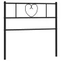 Kopfteil aus schwarzem Metall, 90 cm von , Kopf- und Fußteile - Ref: Foro24-355491, Preis: 21,36 €, Rabatt: %