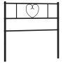 Kopfteil aus schwarzem Metall, 107 cm von , Kopf- und Fußteile - Ref: Foro24-355493, Preis: 25,33 €, Rabatt: %