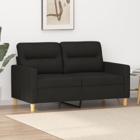 Sofá de 2 plazas de tela negro 120 cm de , Sofás - Ref: Foro24-359231, Precio: 184,77 €, Descuento: %