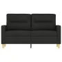 Black fabric 2-seater sofa, 120 cm by , Sofas - Ref: Foro24-359231, Price: 197,17 €, Discount: %