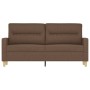 2-seater brown fabric sofa, 140 cm by , Sofas - Ref: Foro24-359238, Price: 210,78 €, Discount: %