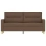 2-seater brown fabric sofa, 140 cm by , Sofas - Ref: Foro24-359238, Price: 207,61 €, Discount: %