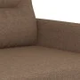 2-seater brown fabric sofa, 140 cm by , Sofas - Ref: Foro24-359238, Price: 207,61 €, Discount: %