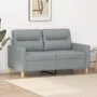 Light gray fabric 2-seater sofa, 120 cm by , Sofas - Ref: Foro24-359227, Price: 194,73 €, Discount: %